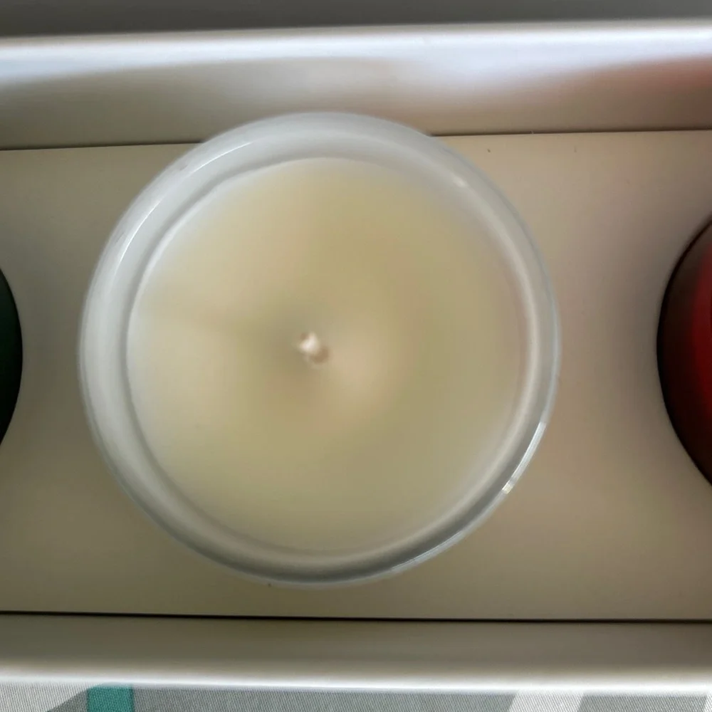 Boll & Branch Holiday Votive Candle Trio 100% Coconut & Apricot Wax Blend